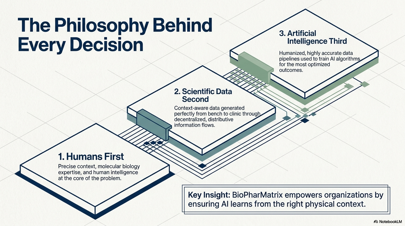 BioPharMatrix decision philosophy